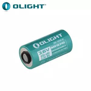 [오라이트]16340 650mAh 3.6V 리튬이온 배터리 충전지