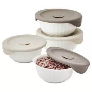[본사직영] 바로한끼 도자기 밥용기 450ML(1.5공기) 2세트 총 4개