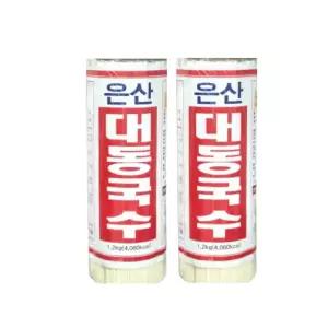 은산 대동국수 1.2kg 2개 중면 (부여 은산 국수 건면 )