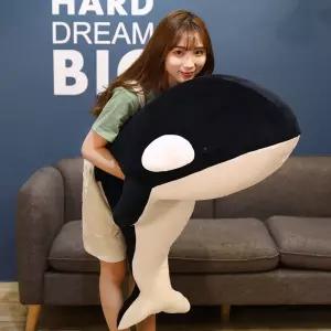 범고래 인형 베개 쿠션 소형 중형 대형 고래상어 침대 바디필로우