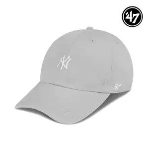[47brand]47브랜드 뉴욕 양키스 NY 스몰 로고 MLB 엠엘비 볼캡 야구 모자 그레이 B-BSRNR17GWS-GY