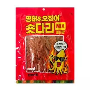 한양식품 명태오징어 숏다리 믹스 매운맛 230g