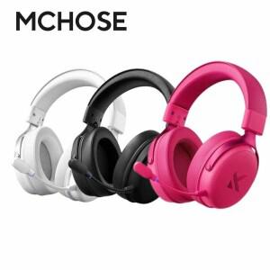 MCHOSE V9 pro E-스포츠 헤드셋(마이크 포함) 트라이 모드 게임용 USB 무선 7.1 채널 서라운드 사운드 휴대