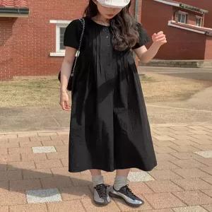 [제작] 레이퍼 핀턱 롱 원피스 87228 빅사이즈 여성의류