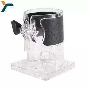 루터기 트리머 65mm 플 런지 라우터베이스 트리밍 밀링 머신 커버 Tupia Makita RT0700C DRT50 3709 370 전