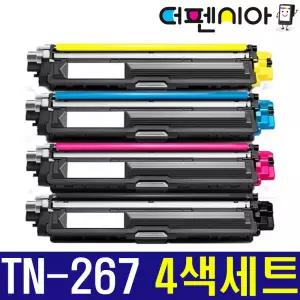 (4색세트) 브라더 TN-267 TN267 재생토너 HL-L3210CW MFC-L3750CDW DCP-L3551CDW 프린터 복합기 전용