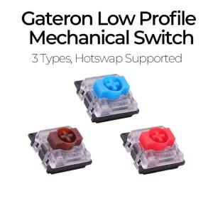 Gateron KS-27 로우 프로파일 스위치, 기계식 키보드용 핫 스왑, Nuphy Air75 Air60 K1 K3 K7, 오리지널 브