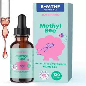 조 메틸폴레이트 5MTHF 플러스 B2 액체 방울 메틸화 B 복합체 베리 레모네이드 산 30인분 3세