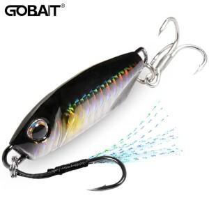 메탈 지그 낚시 미끼 10g 20g 30g 40g 해안 캐스팅 Swimbait 스푼 스피너 레이저 LAKE Pesca Ocean Tackle