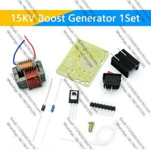 15KV 고주파 DC 고전압 아크 점화 발전기 인버터 부스트 스텝 업 18650 DIY 키트 U 코어 트랜스포머 세트 3