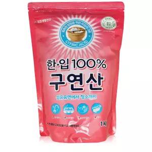 한입 100% 구연산 세정제 1kg ~ 엘지생활건강 섬유유연에서 청소까지