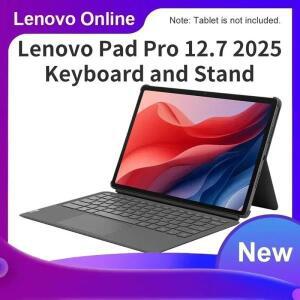 Lenovo Xiaoxin Pad Pro 12.7 2025 자기 키보드 및 스탠드 2차 보호 케이스 독립 펜 슬롯 트랙패드