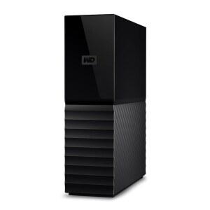 WD 24TB My Book 데스크탑 외장 하드 드라이브 비밀번호 보호 및 백업 소프트웨어 USB 3.2 Gen1 exFAT - WDBGB0240HBKNESN