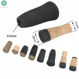 1Pc 낚싯대 엉덩이 캡 수리 부품 막대 엔드 커버 EVA 핸들 낚시 태클 DIY 교체 또는
