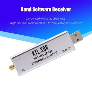 로니식 RTL-SDR 블로그 RTL SDR 리시버 V3 RTL2832U 0.1MHz-1.7GHz TCXO SMA 소프트웨어 정의 라디오 안테