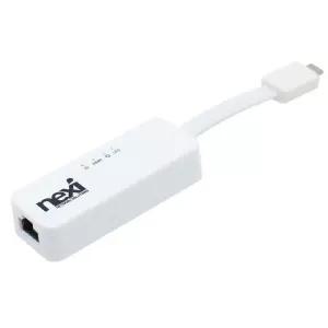 USB C타입 랜카드 기가 비트 유선 노트북 태블릿 PC 핸드폰 랜선 연결 젠더 / 타입C 랜포트 플랫 NX630
