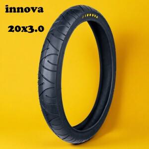 INNOVA 팻 타이어 20x3.0 스노우 와이어 타이어  블랙 블루 그린 전기 자전거 타이어 산악 자전거 액세서리