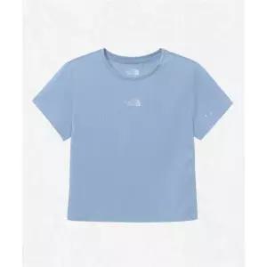 [국내정품] 노스페이스 NT7UR35M 화이트라벨 여성 벤트런 반팔 라운드티_POWDER BLUE 2564313