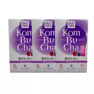 쟈뎅 아워티 콤부차 베리 50g (5gx10개) x 3개 티타임 당류제로 맛있는 블루베리차