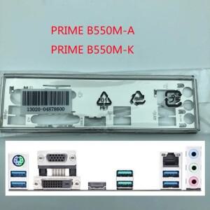 ASUS PRIME B550M-APRIME B550M-K 마더보드 백플레이트 IO용 IO 쉴드 백 블렌드
