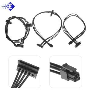 Lenovo 메인 보드 인터페이스 용 SATA 전원 공급 장치 케이블에 미니 소형 4 핀 123 SSD 미니 소형 소형
