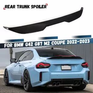 BMW 호환 G42 G87 M2 220i 230i M235i M240i 쿠페 리어 트렁크 리드 부트 스포일러 윙 튜닝 액세서리