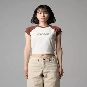 디키즈 우먼스 로프 티셔츠 Cappuccino 237314