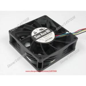 SANYO DENKI 서버 냉각 선풍기, DC 12V, 0.47A, 80x80x25mm, 9GV0812P4J04