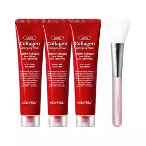 메디필 레드락토 콜라겐 랩핑마스크 70ml x3 + 브러쉬