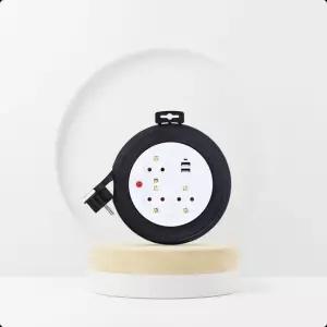 러그박스 원형 3M USB 블랙 LB-U3MBK