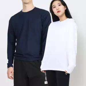 기능성 쿨웨어 긴팔 무지 쿨티셔츠 라운드 운동 쿨티