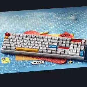 TickType DP104 무선 블루투스 기계식 키보드 104키 알루미늄 8000mAh 3모드연결 361434