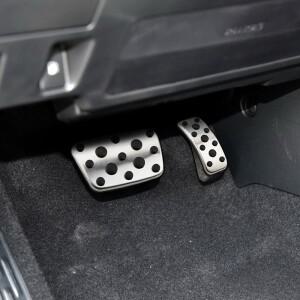 2개대 자동차 페달 커버 Toyota Camry Highlander Land Cruiser Fortuner for Lexus ES RX IS LS LX CT200H