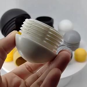 10203050Pcs 흰색 플라스틱 원형 플러그 직경 13mm-60mm 파이프 테이블 의자 발판 가구 액세서리