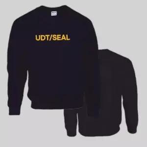 밀리터리 UDT/SEAL 기모 맨투맨 옐로우 네이비