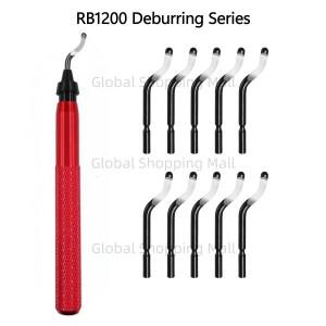 디버링 툴 키트 RB1200(11011 로터리 블레이드 포함) 버 제거기 수공구 목재, 플라스틱, 알루미늄, 구리,