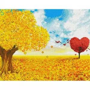 오너클랜 TBZ 금전목 캔버스) 보석십자수 40x50 보석비즈 보석십자수액자 캔버스형보석십자수