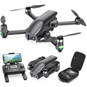 4K 카메라가 장착된 홀리스톤 HS710 드론, 광학 흐름 위치 측정 기능이 있는 초보자용 GPS FPV 접이식 5G 쿼드콥터, 자동 귀가, 팔로우 미, 브러시리스 모터, 비행 용이성