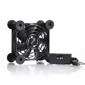 SCCCF 조용한 80MM USB 플랫 패널 캐비닛 DVR 컴퓨터 XBOX 수신기 플레이스테이션 라우터 휴대용 TV 5V 쿨러용 냉각