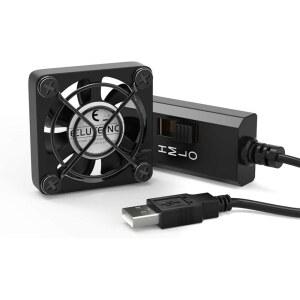 3단 속도 제어 USB 인공 5V 40MM DVR 냉각에 ELUTENG 컴퓨터 적합한 수신기 5300RPM VR 냉각 XBOX 플레이스테이션 최대 캐비닛 고속