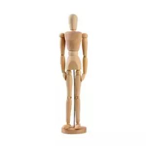 [문구/오피스] 관절 목각인형 인테리어 구체 원목 30cm 장식소품