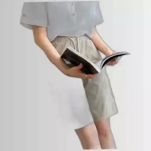 여자핫팬츠 면 밴딩바지 여름반바지 여자반바지 휴가