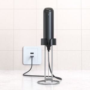 무선 전기 우유 Frother 계란 비터 USB 충전식 휴대용 커피 블렌더 셰이커 믹서 거품기 식품