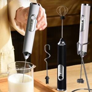 무선 전기 우유 Frother 계란 비터 USB 충전식 휴대용 커피 블렌더 밀크 셰이커 믹서 거품기 식품
