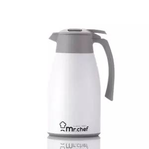 (튼튼)미스터셰프 보온냉 주전자(1.5L) MR-CA1500W 화이트 보냉 온포트 냉포트 온보냉 스테인레스 스텐 진