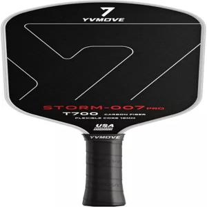 T700 원료 탄소 섬유 표면과 16mm STR 코어 파워 폴리머 장착된 YVmove 피클볼 패들 궁극의 스핀과