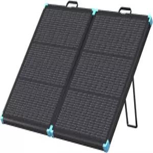Renogy 100W 휴대용 태양광 패널 여행 가방 발전소용 고효율 N형 접이식 충전기 수십 년 동안 내구성