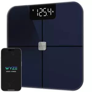 Wyze 저울 체중을 위한 스마트 체지방 체질량지수 심박수를 디지털 욕실 앱이 포함된 체성분 분석기 배터리