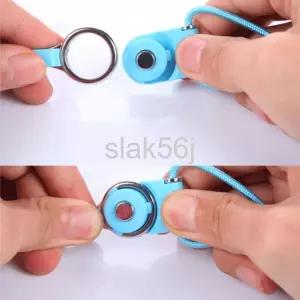  분리형 목 스트랩 목걸이 휴대 전화 케이스에 대 한 긴 끈 문자열 홀더 카메라 USB 플