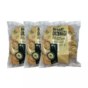 산들네이처 야채튀김 3KG 1KG x 3봉